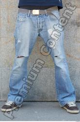 Leg Man White Casual Jeans Slim